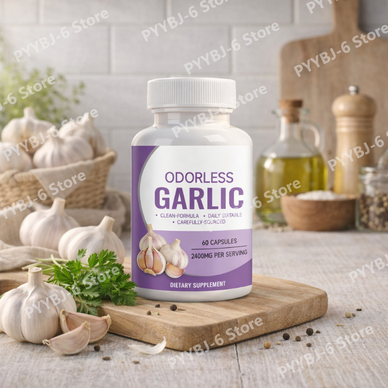 Wellness Health Nutrition - Garlic Extract Supplement Supports Immune Health