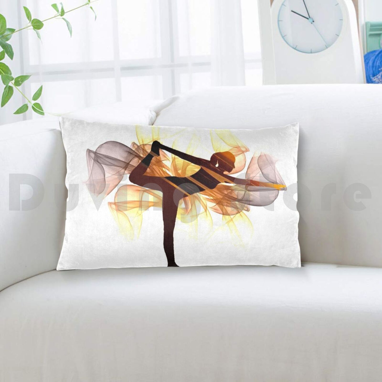 Yoga Poses Pillow Case Printed - Health Wellness Yoga reseña y precio