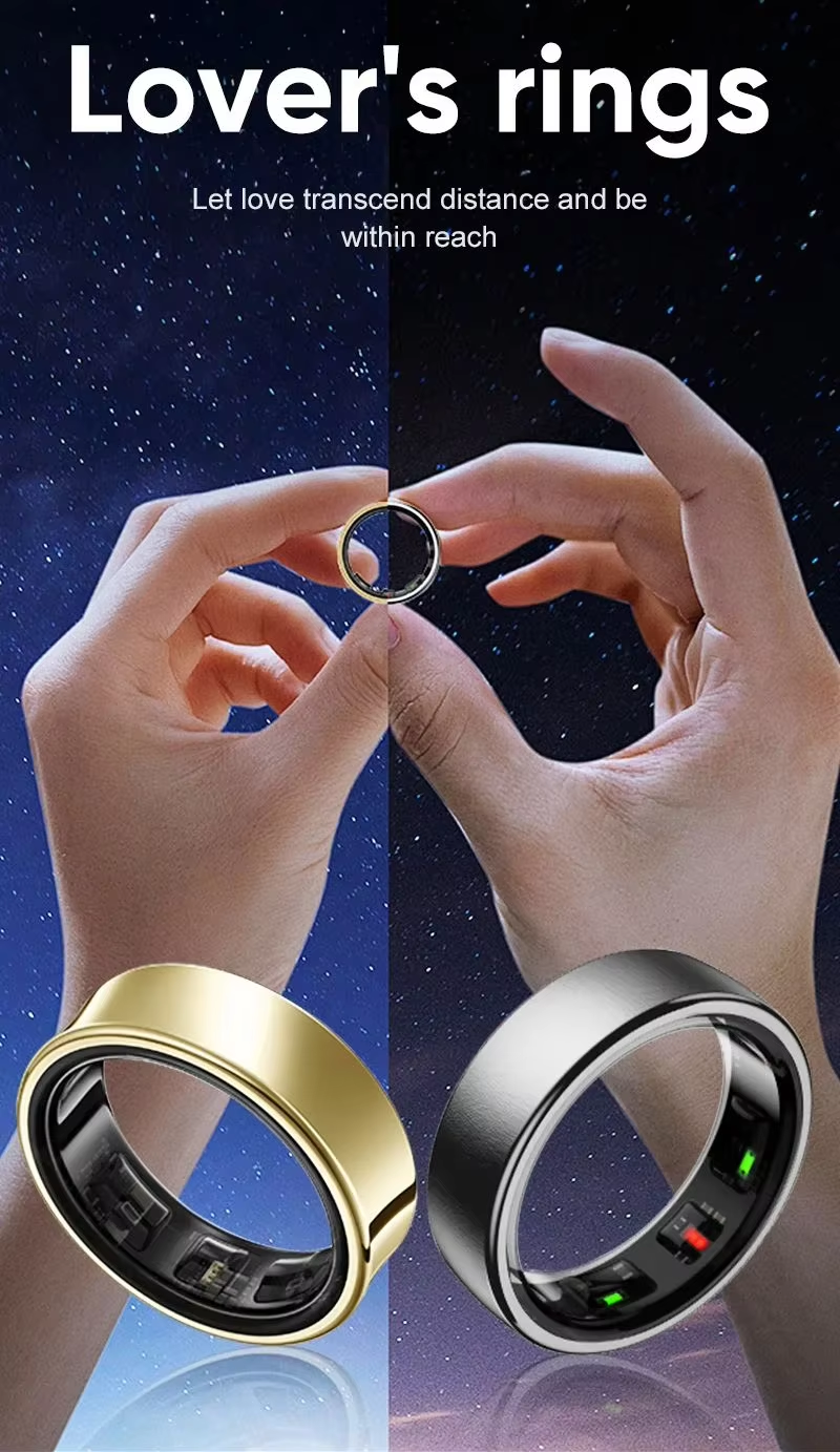 R10 Steel Smart Ring for Men W - Women'S Health & Wellness Center reseña y precio