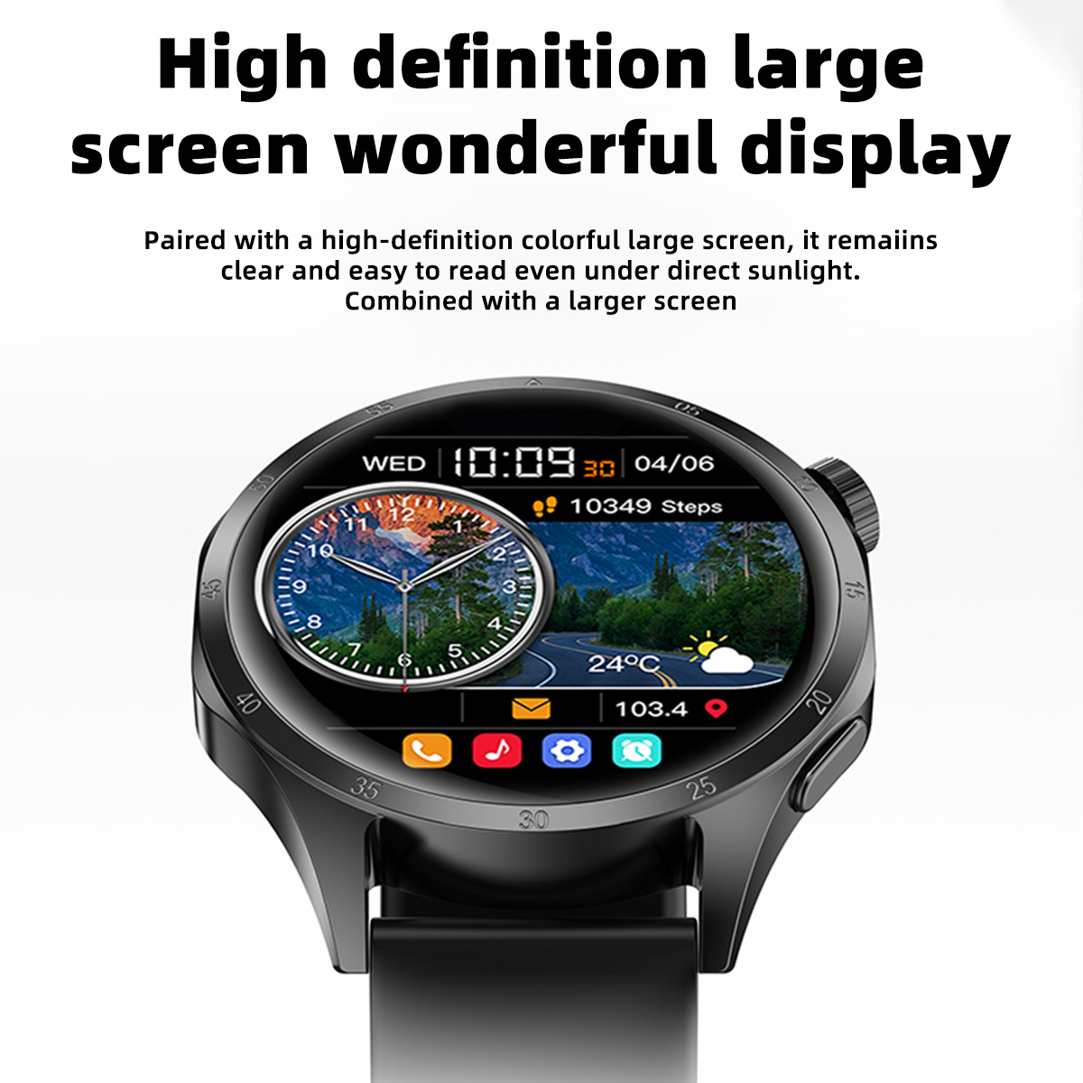 New Smartwatch Android IOS 1.5 - Health Wellness Trends 2026 reseña y precio