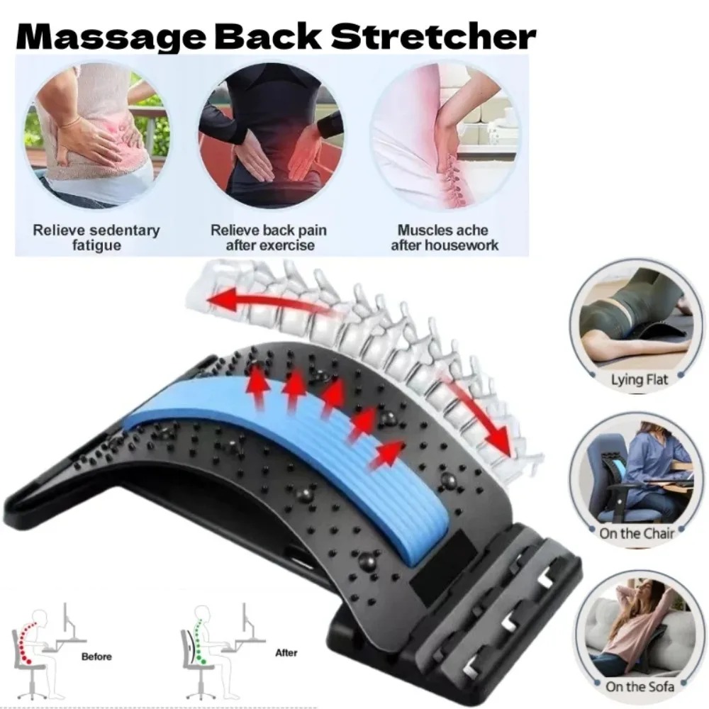 Lumbar Back Stretcher 4 Level  - Back Stretcher Lumbar reseña y precio