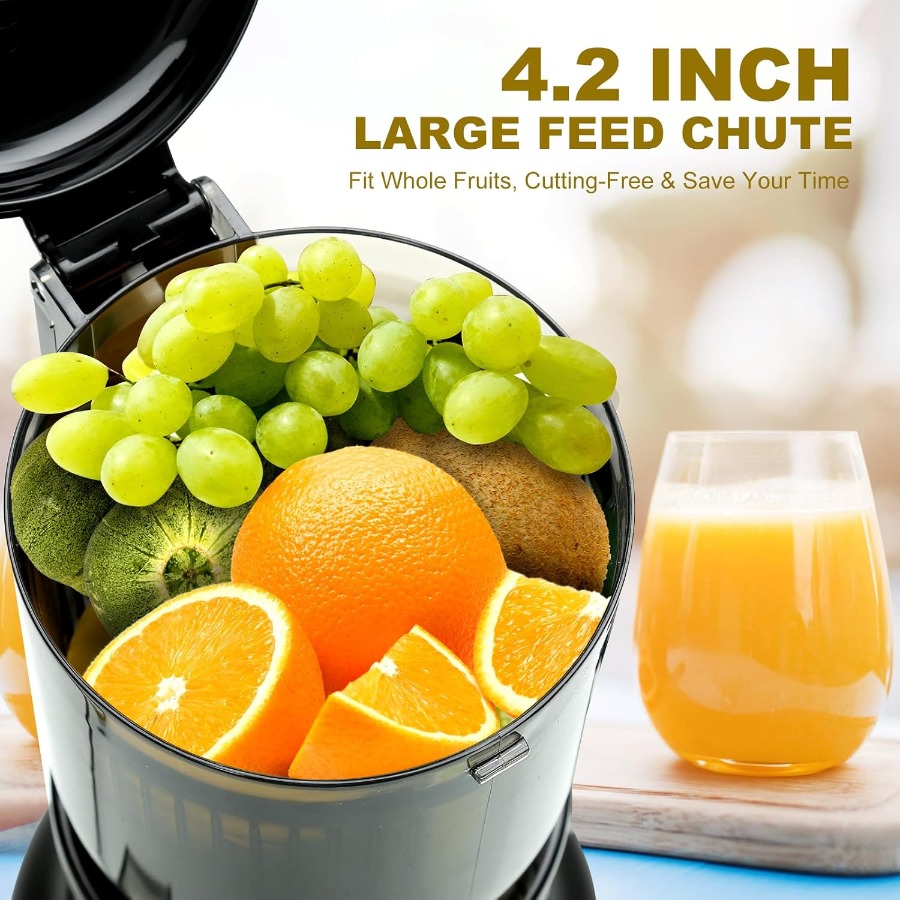 Cold press juicer with 4.2inch - Cold Press Juicer reseña y precio