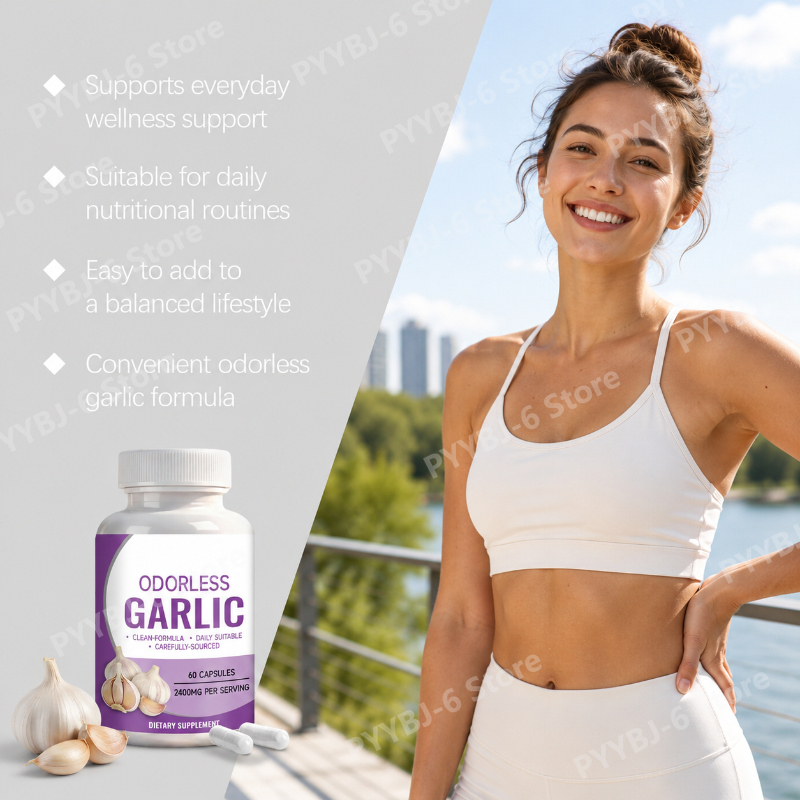 Garlic Extract Supplement Supp - Wellness Health Nutrition reseña y precio