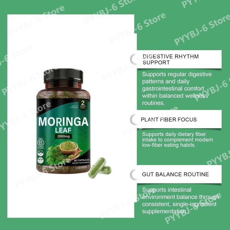 Moringa Capsules Natural Dieta - Wellness Health Nutrition reseña y precio