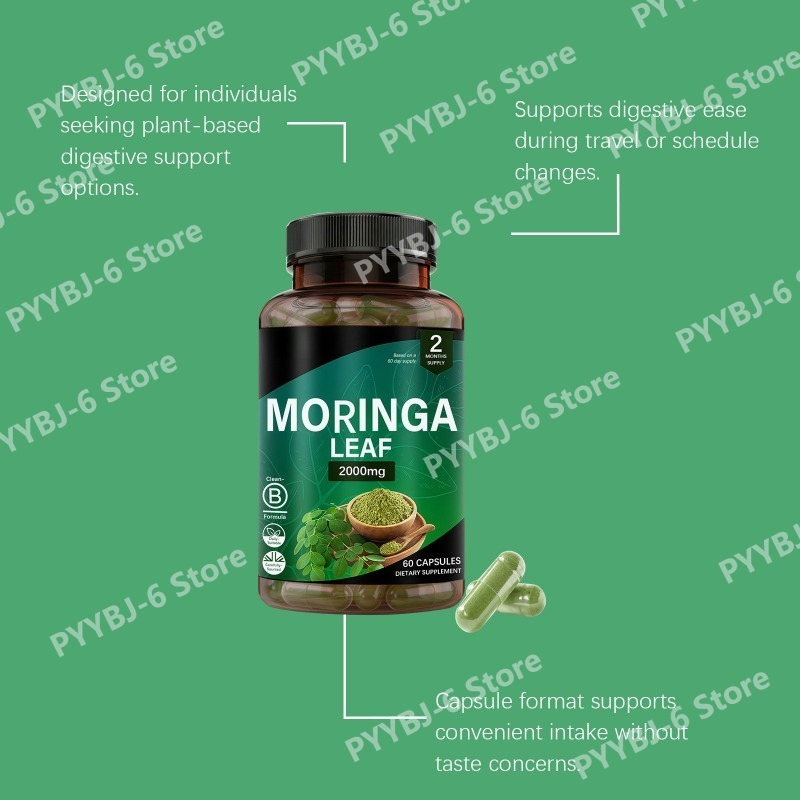 Moringa Capsules Natural Dieta - Wellness Health Nutrition reseña y precio