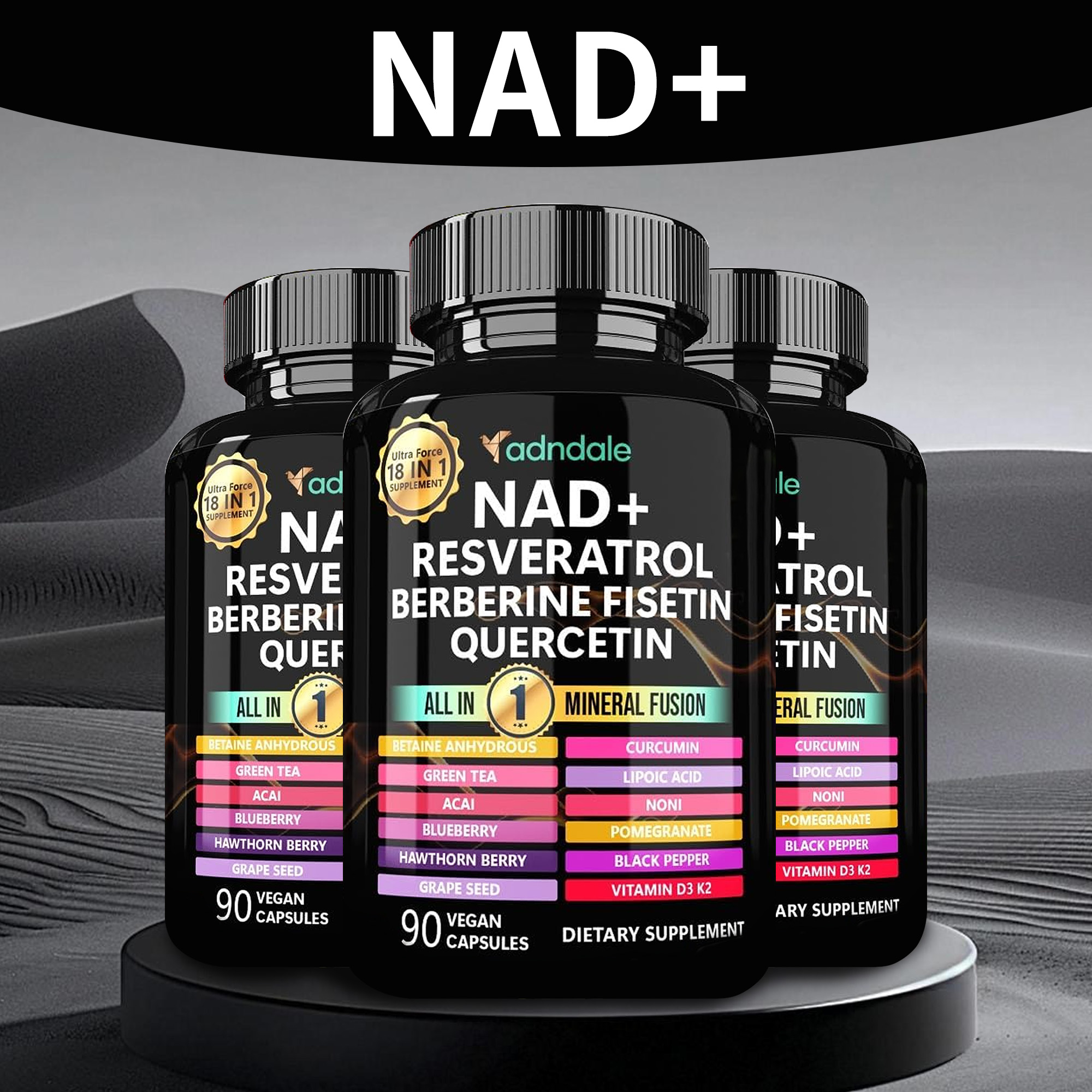 90pcs NAD Supplement - Longevi - Longevity Health & Wellness Hotel Adults Only reseña y precio