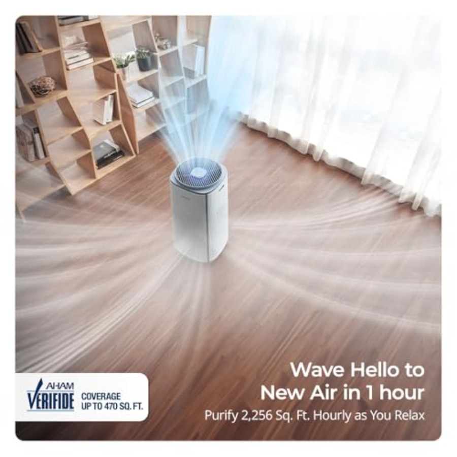 True HEPA Air Purifier for Lar - Air Purifier Hepa reseña y precio