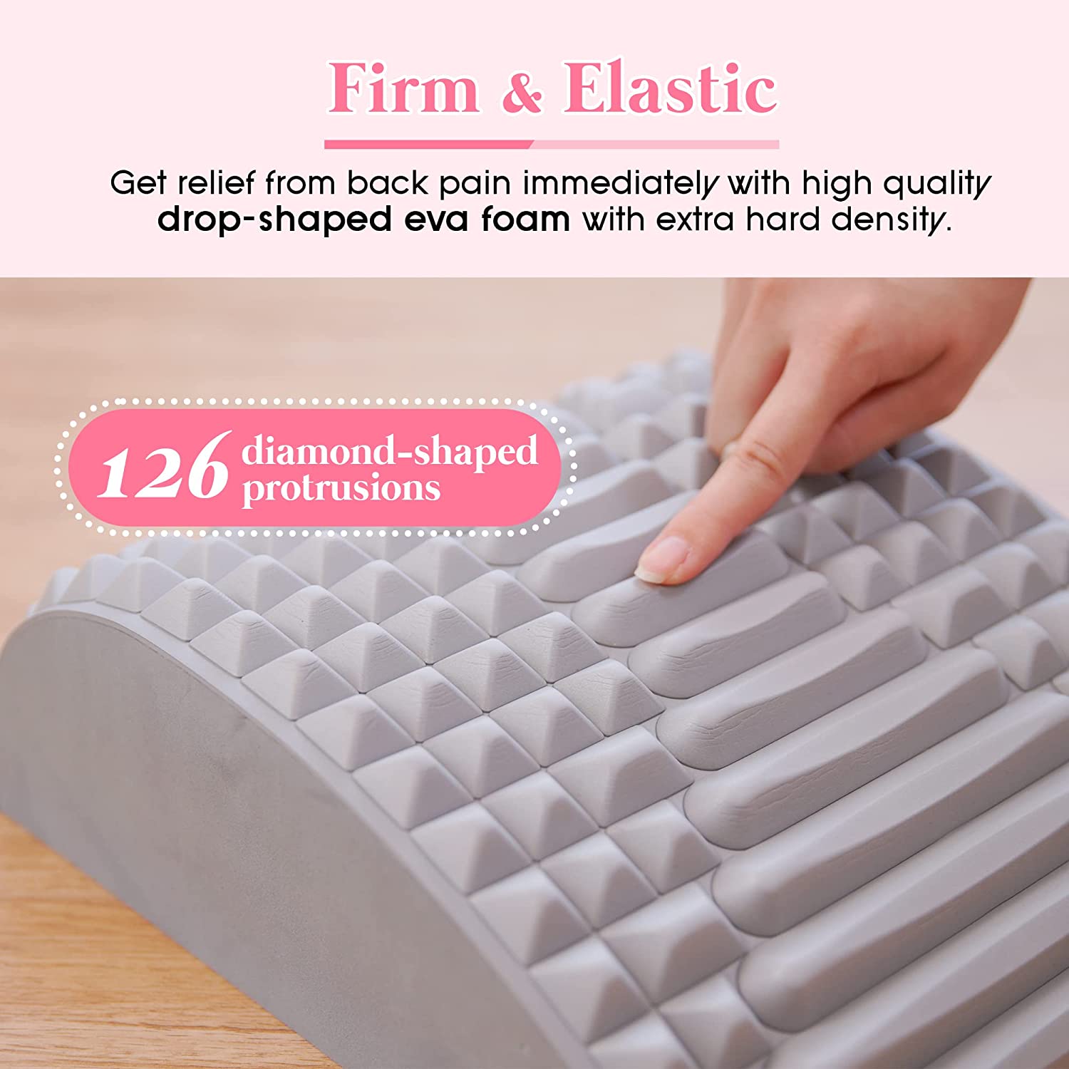 Lower Back Pain Relief Treatme - Back Stretcher Lumbar reseña y precio