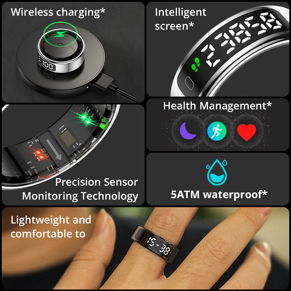 COLMI R12 Smart Ring with Disp - Women'S Health & Wellness Center reseña y precio
