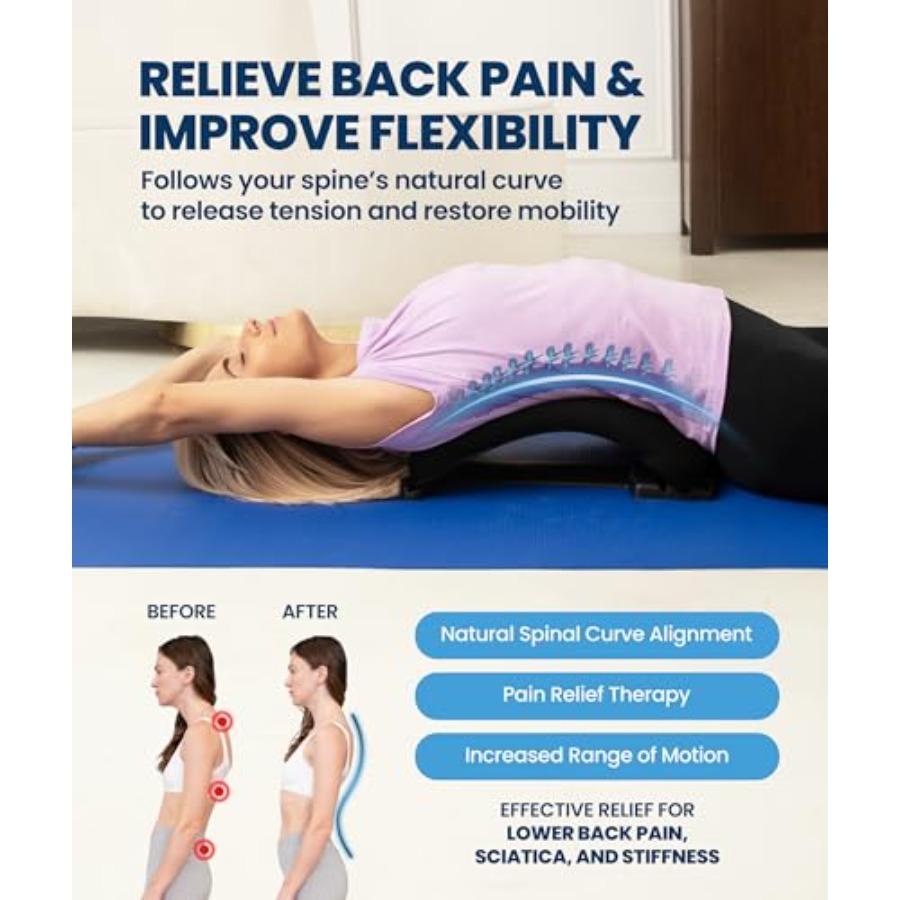 Everlasting Comfort Lumbar Sup - Back Stretcher Lumbar reseña y precio