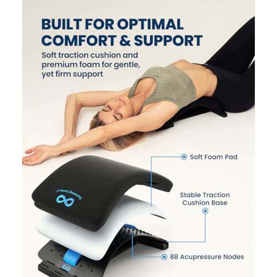 Everlasting Comfort Lumbar Sup - Back Stretcher Lumbar reseña y precio