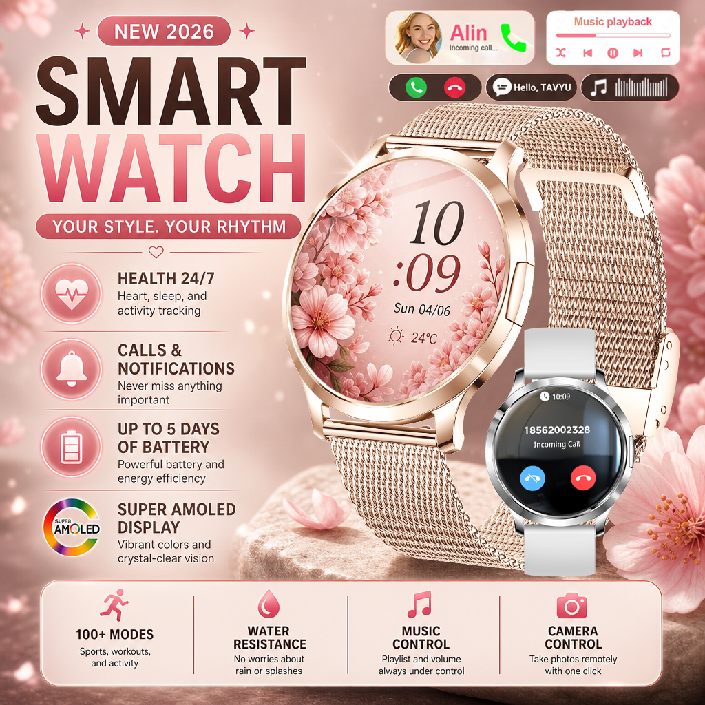 2026 New Stylish Women Smart W - Health Wellness Trends 2026 reseña y precio
