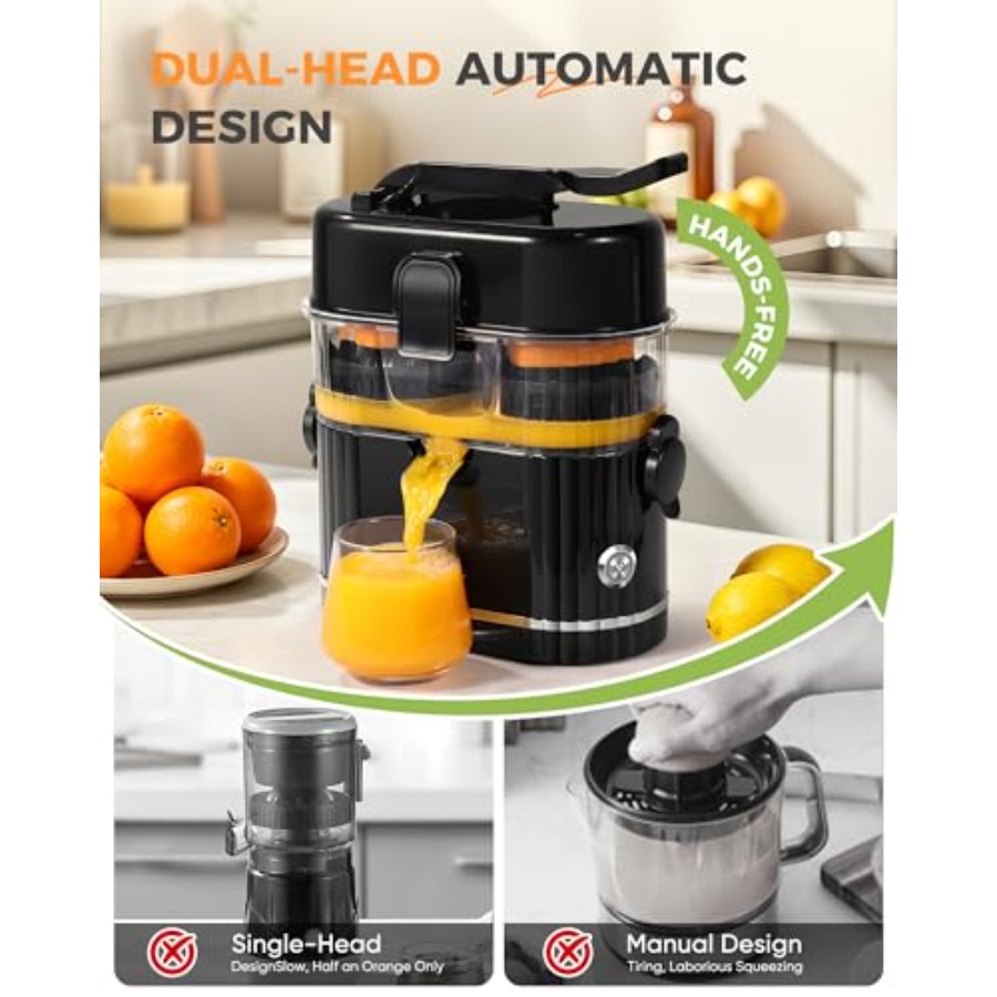 Electric Orange Juicer for cit - Cold Press Juicer reseña y precio