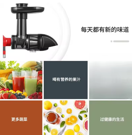 Horizontal Slow Masticating Ju - Cold Press Juicer reseña y precio