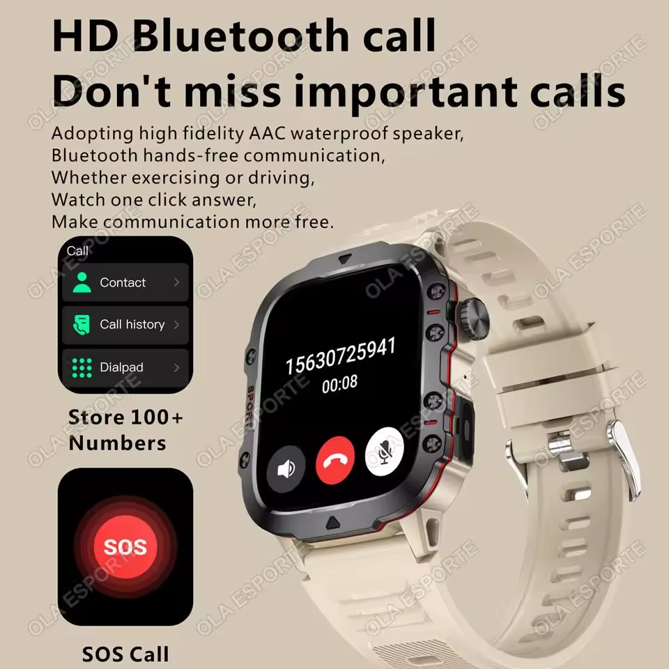 2026 New Military Smart Watch  - Health Wellness Trends 2026 reseña y precio