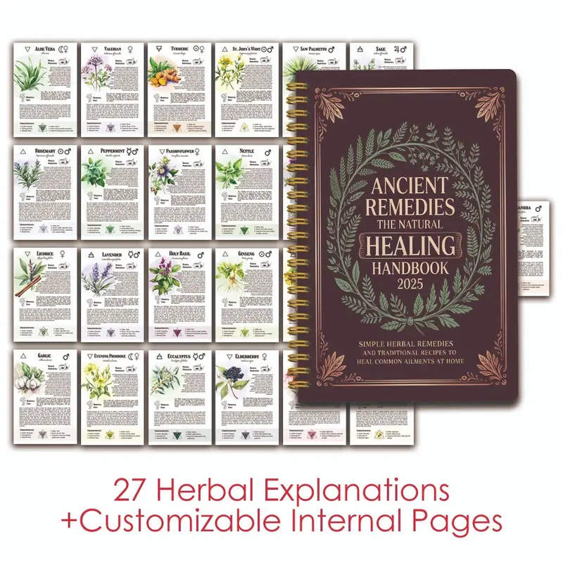 Natural Remedies Handbook with - Health & Wellness Lubbock reseña y precio