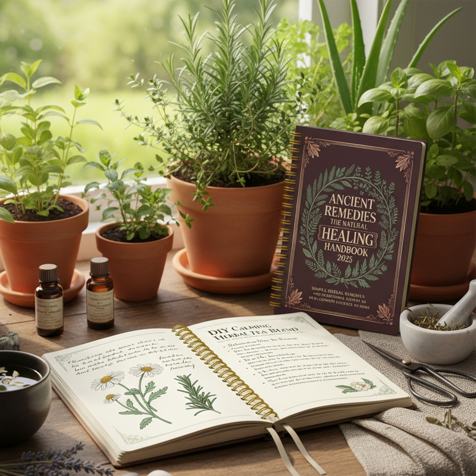 Natural Remedies Handbook with - Health & Wellness Lubbock reseña y precio