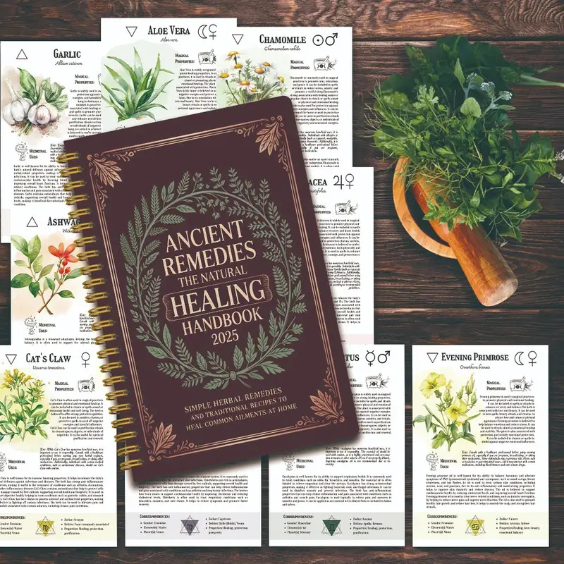 Natural Remedies Handbook with - Health & Wellness Lubbock reseña y precio