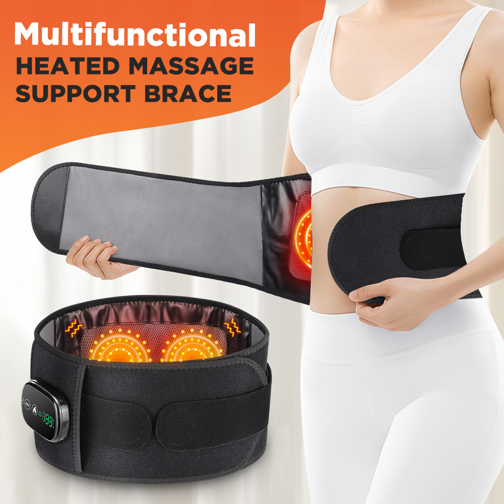 Heating Vibration Massager Bel - Back Stretcher Lumbar reseña y precio