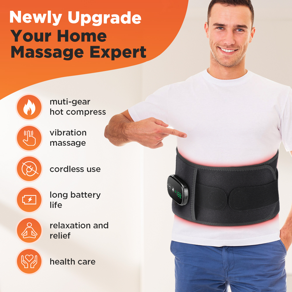 Heating Vibration Massager Bel - Back Stretcher Lumbar reseña y precio