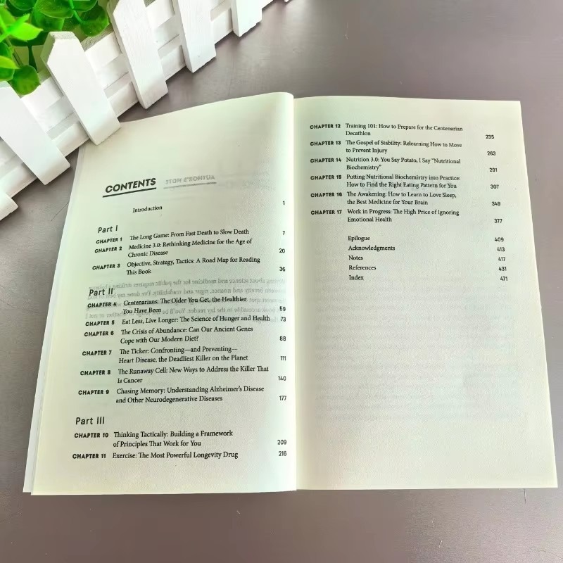 OutliveThe Science Art of Long - Health Wellness Longevity reseña y precio