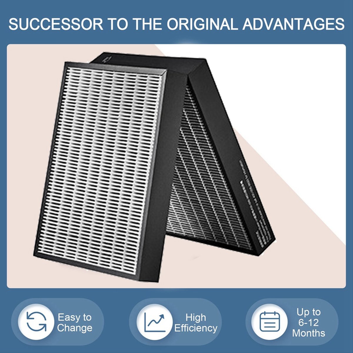 7400 Air Purifier Filter Repla - Air Purifier Hepa reseña y precio