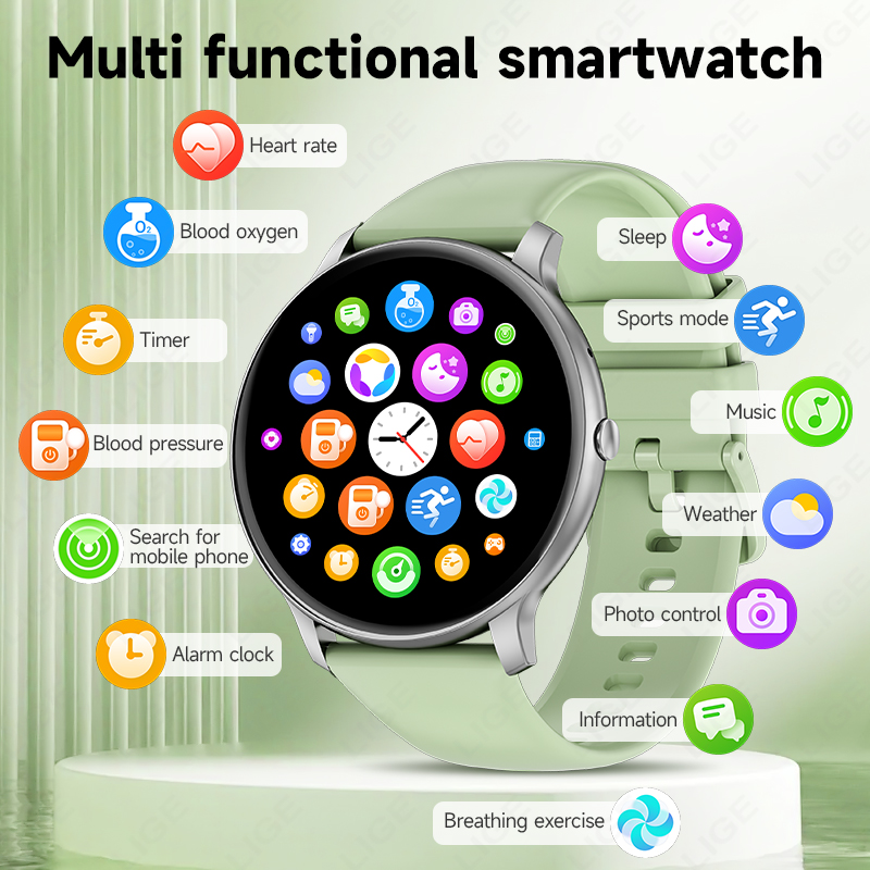 2026 LIGE New Smartwatch Bluet - Health Wellness Trends 2026 reseña y precio