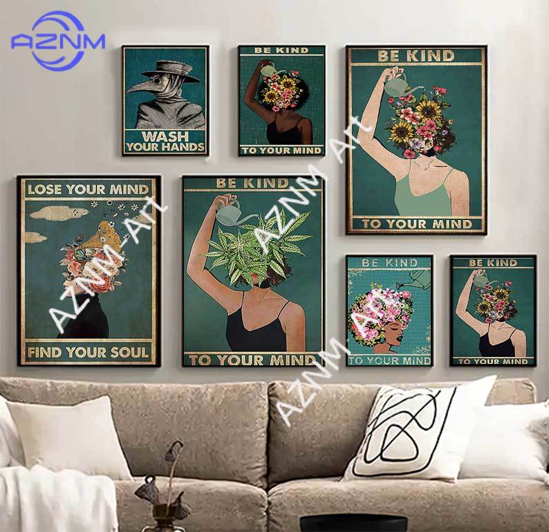 Girl Mental Health Poster Ment - Women'S Health & Wellness Center reseña y precio