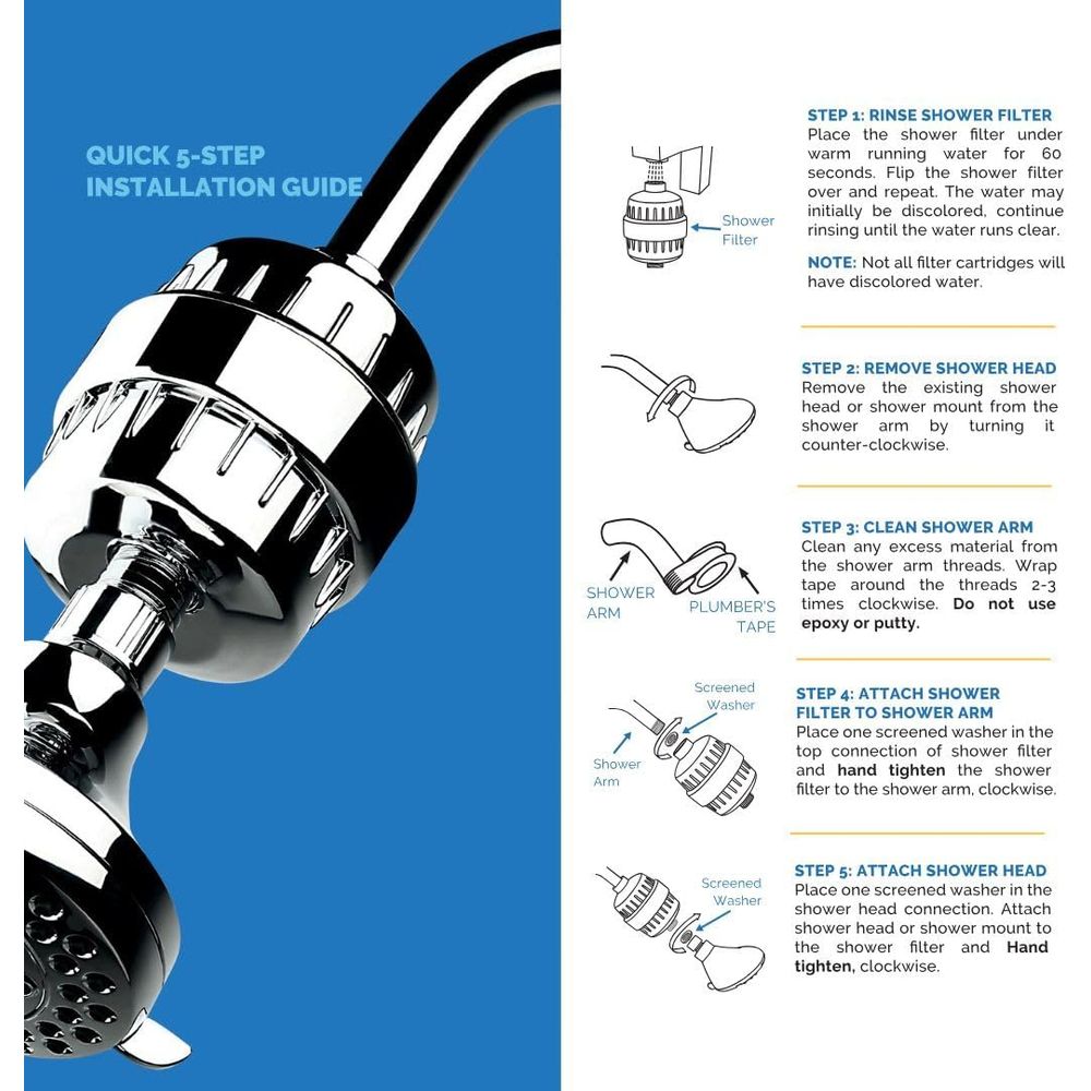 High Output AquaBliss Shower F - Health & Wellness Lubbock reseña y precio