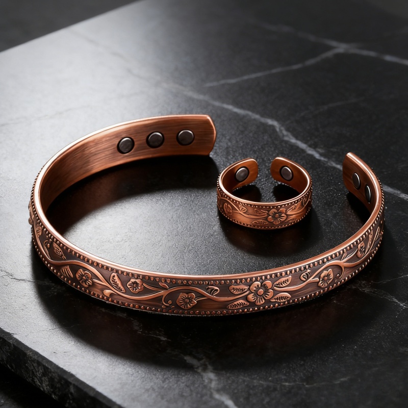 Magnetic Copper Therapy Bracel - Health Wellness Gifts For Men reseña y precio