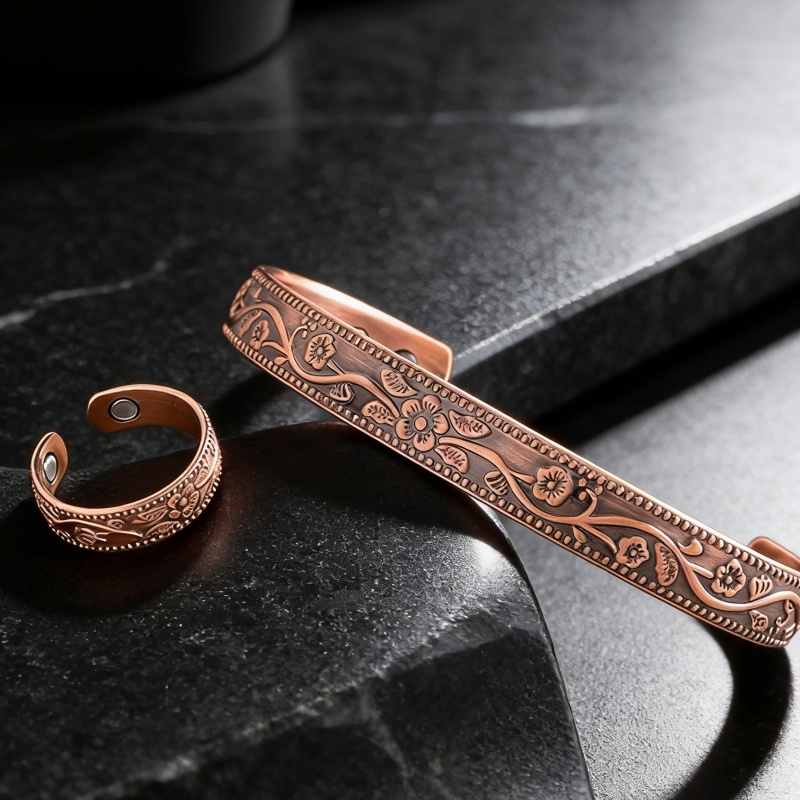 Magnetic Copper Therapy Bracel - Health Wellness Gifts For Men reseña y precio