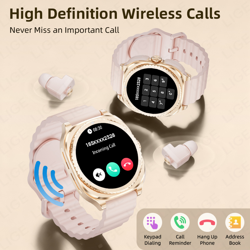LIGE 2 In 1 TWS Headset Smart  - Health Wellness Trends 2026 reseña y precio