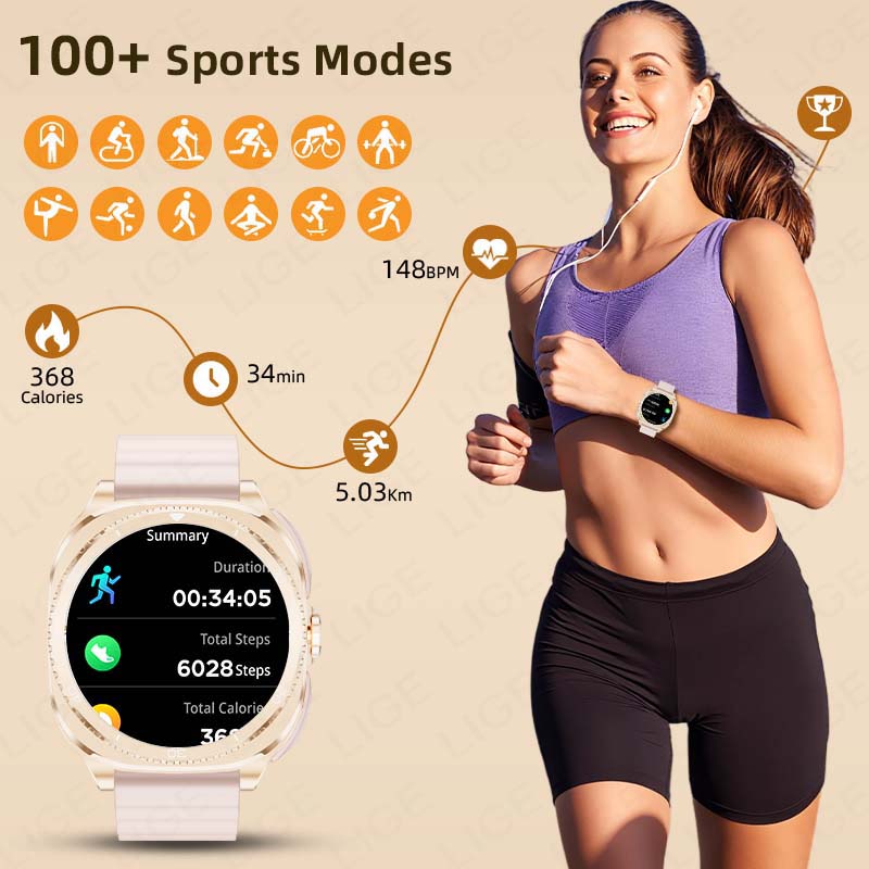 LIGE 2 In 1 TWS Headset Smart  - Health Wellness Trends 2026 reseña y precio