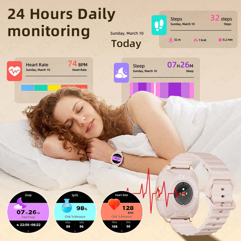 LIGE 2 In 1 TWS Headset Smart  - Health Wellness Trends 2026 reseña y precio