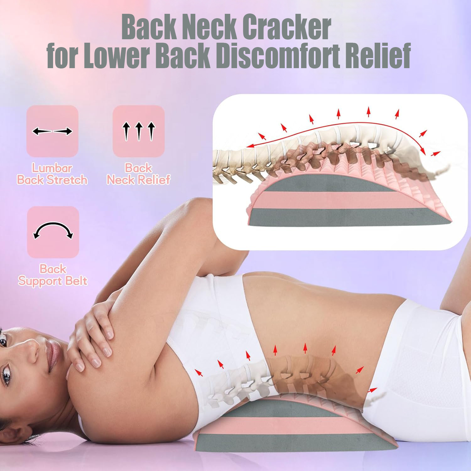 Yoga Back Trainer Lumbar Suppo - Back Stretcher Lumbar reseña y precio