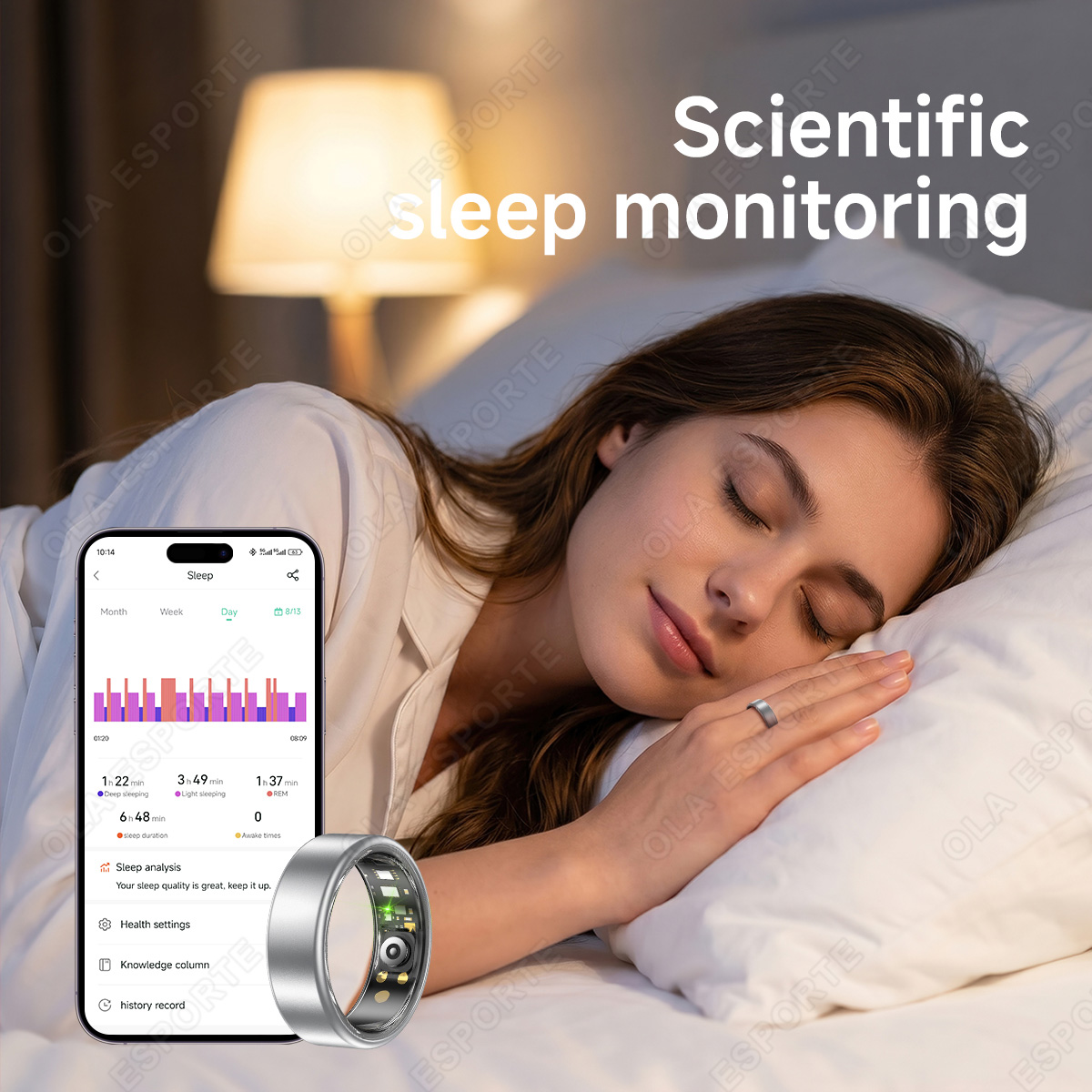 R10 Smart Ring with Charging C - Women'S Health & Wellness Center reseña y precio