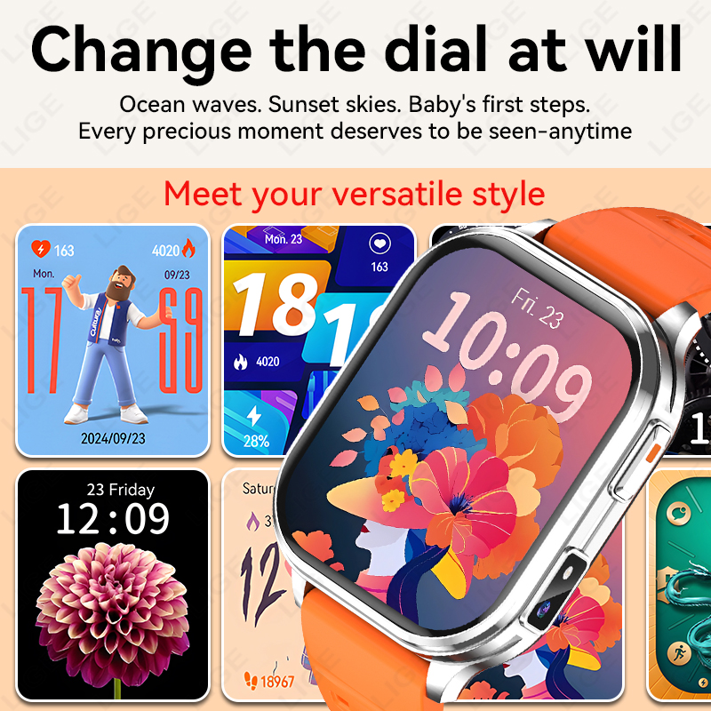 LIGE 2026 Camera Smart Watch M - Health Wellness Trends 2026 reseña y precio