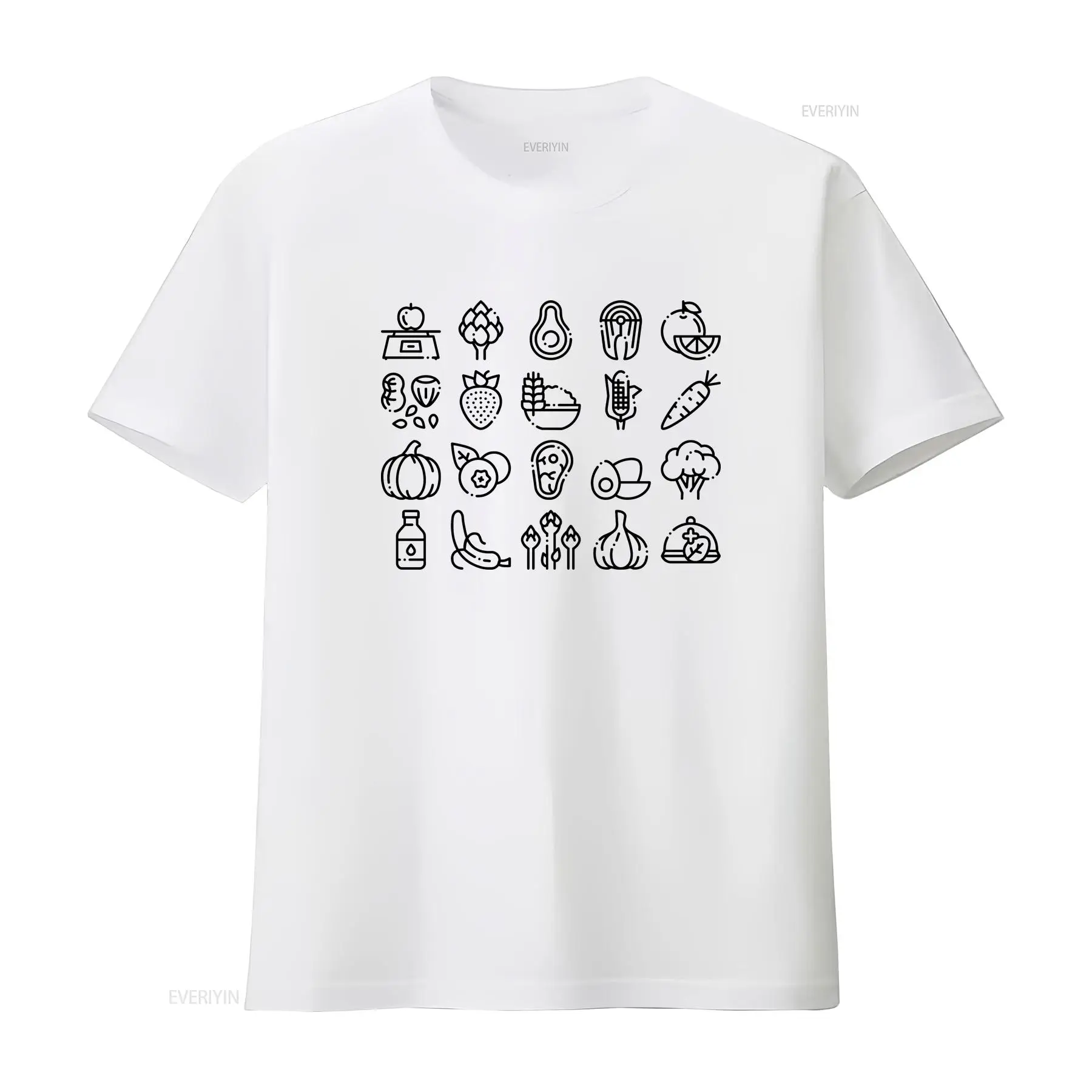 Healthy Foods T Shirt Dietitia - Wellness Health Nutrition reseña y precio