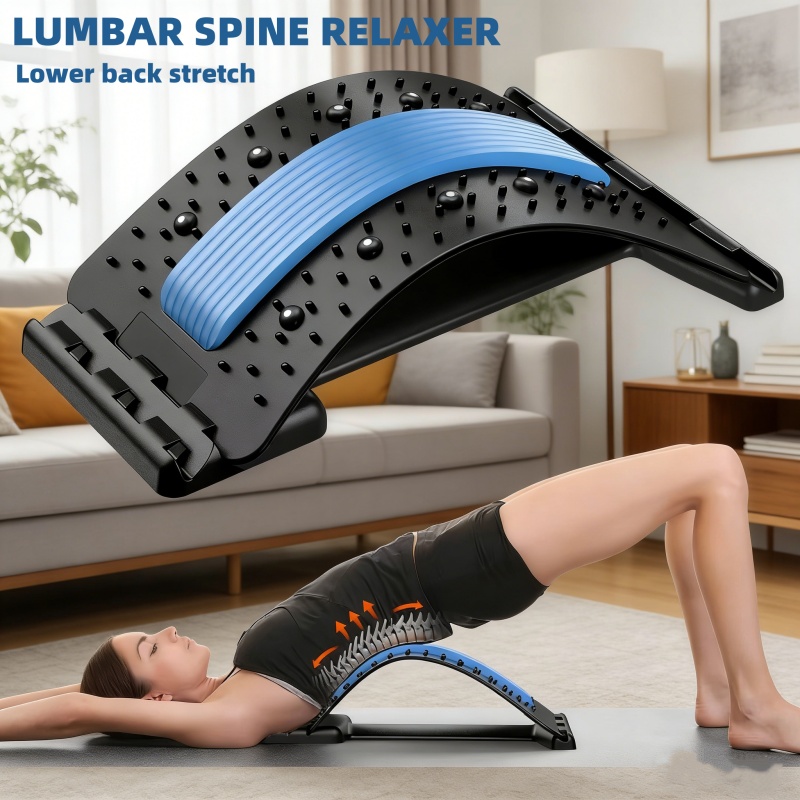 Back Massage Muscle Relaxation - Back Stretcher Lumbar reseña y precio