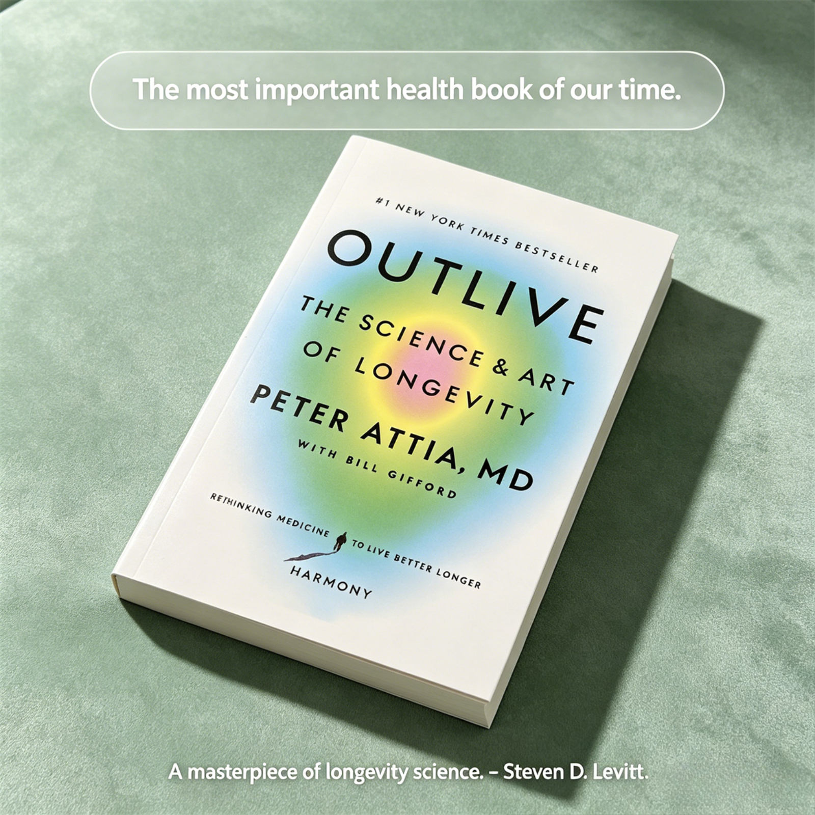 Outlive: The Science & Art of  - Health Wellness Longevity reseña y precio